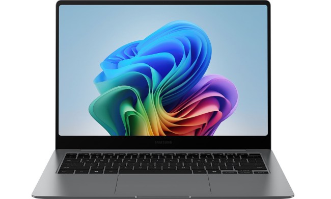The Samsung Galaxy Book5 Pro laptop on a white background.